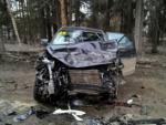 В страшной аварии под Омском погибли двое