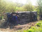 В ДТП в Томской области разбился автобус: есть погибшие