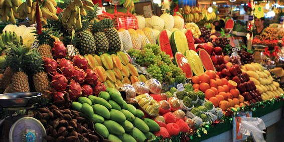 фрукты в Таиланде