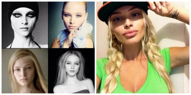 Девушка тимати валентина до пластики фото